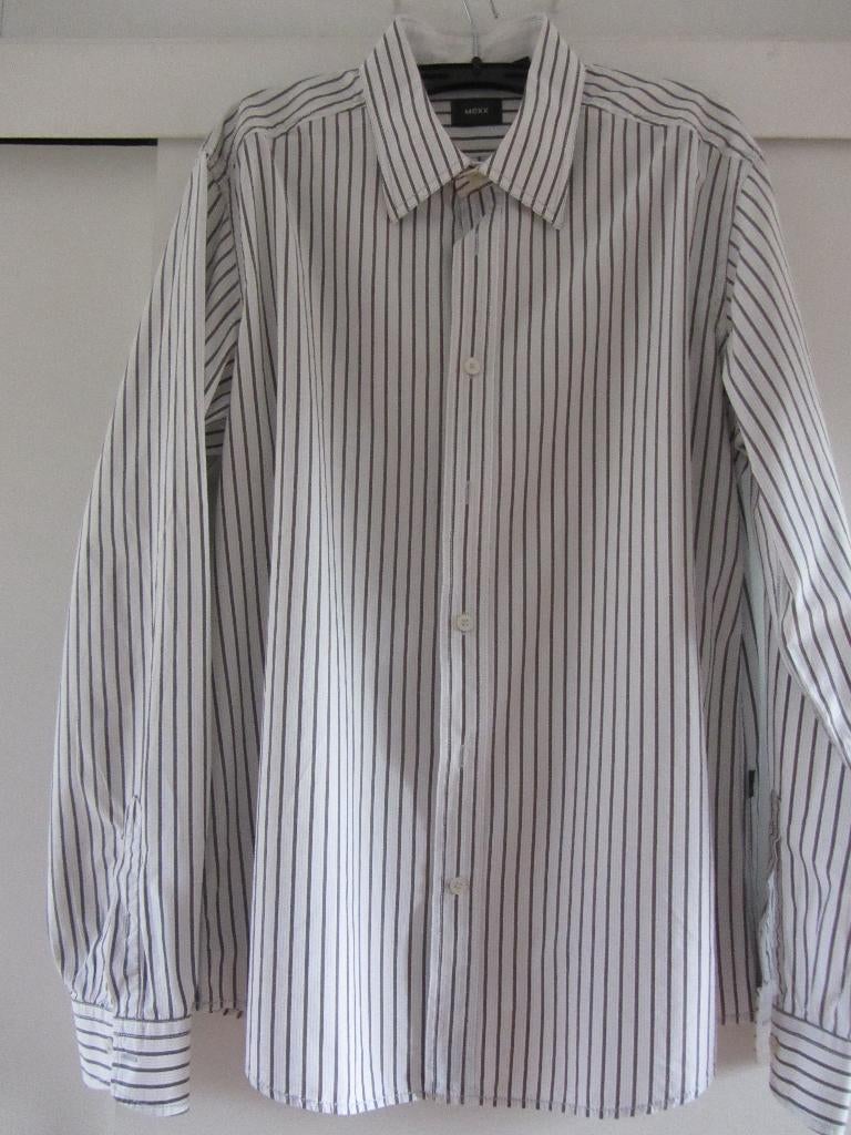 Mexx/Jack & Jones/Stanley & Morgan heren overhemd Maat L, Kleding | Heren, Wit, Ophalen of Verzenden, Zo goed als nieuw, Halswijdte 41/42 (L)