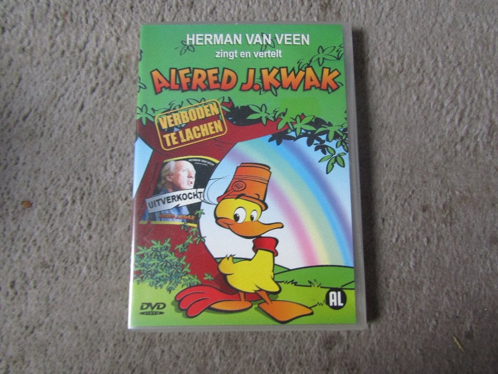 DVD: Alfred J. Kwak - Verboden te lachen, Cd's en Dvd's, Gebruikt, Alle leeftijden, Overige genres, Overige typen