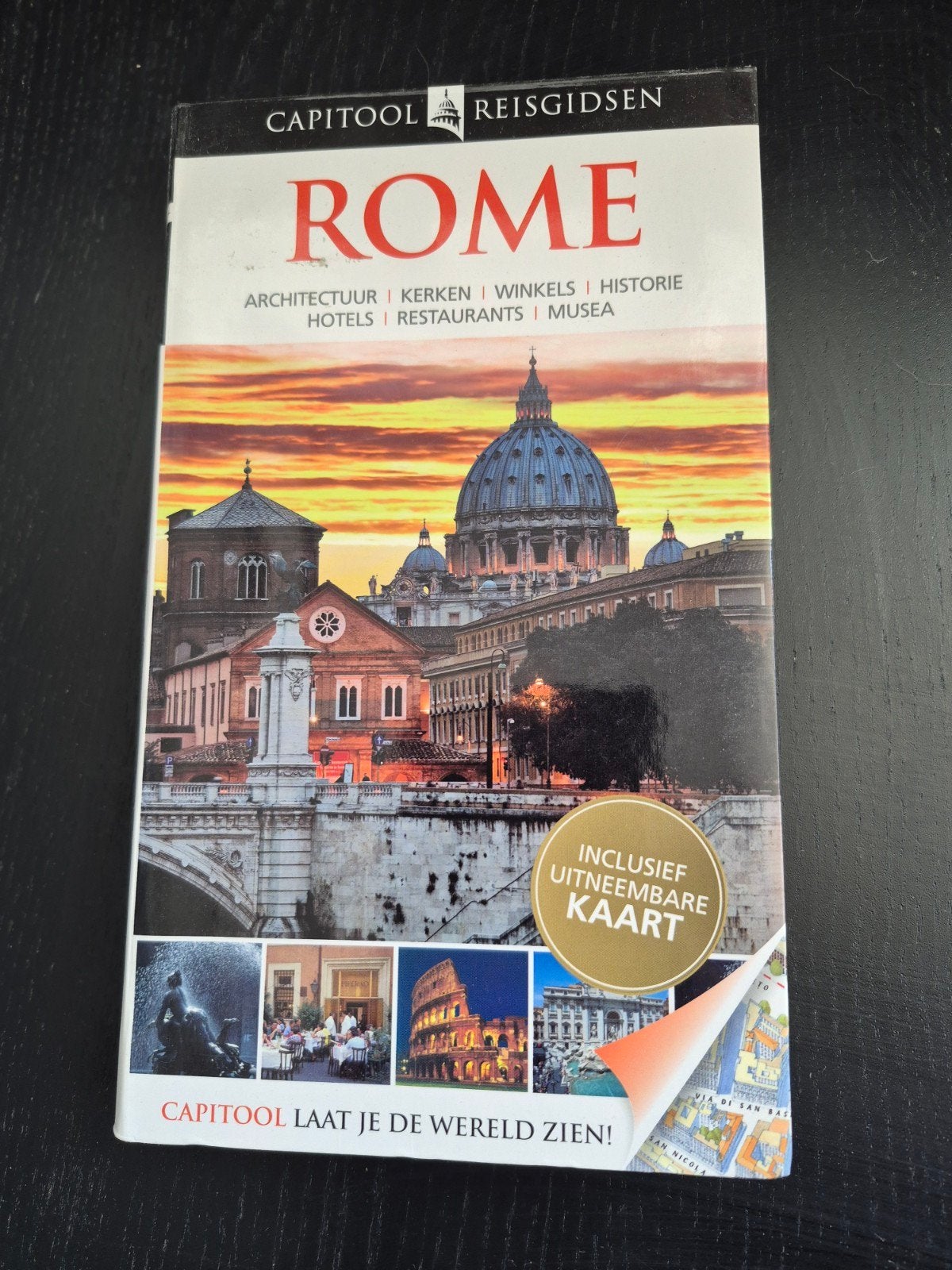 Capitool reisgids - Rome, Capitool, Europa, Ophalen of Verzenden, Zo goed als nieuw