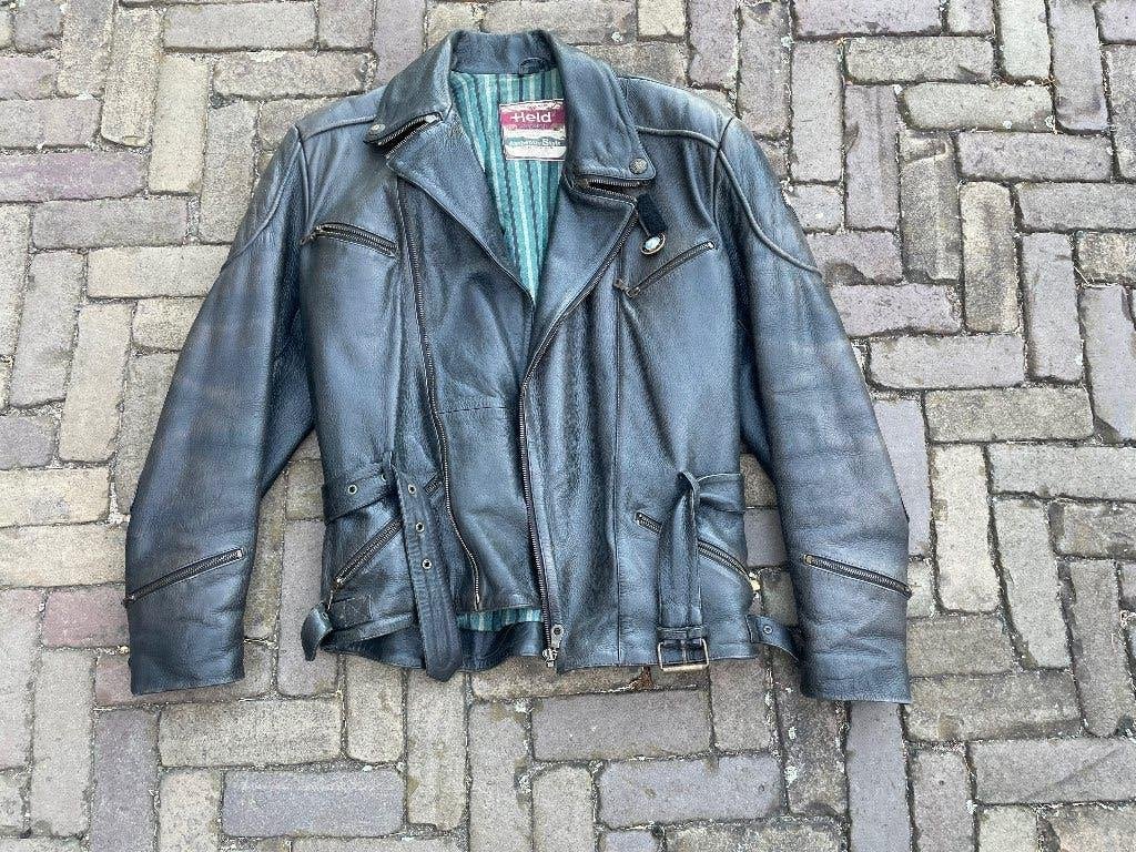 Leren motorjas, Ophalen, Held, Heren, Jas | leer