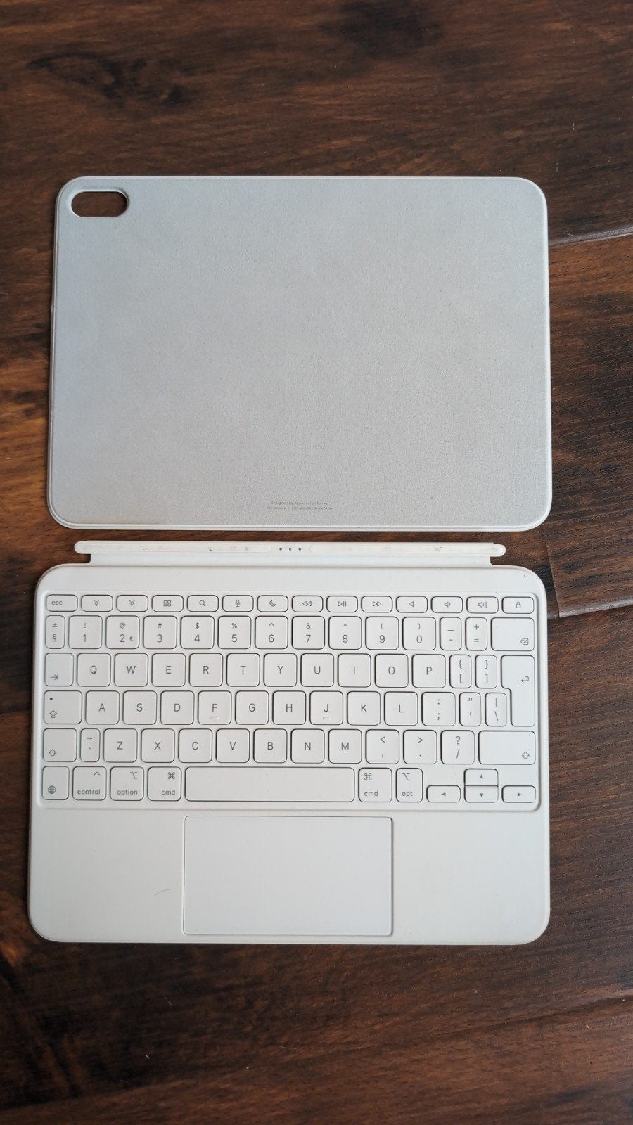 Apple Magic Keyboard Folio, Computers en Software, Ophalen of Verzenden, Zo goed als nieuw, 10 inch, Bescherming voor- en achterkant