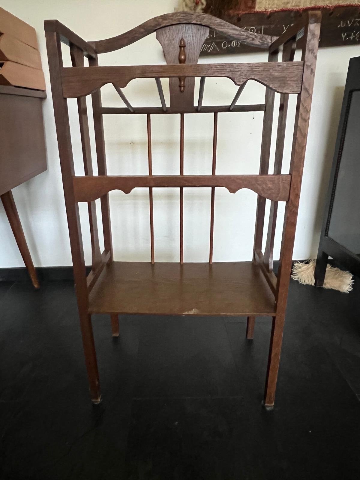Vintage Houten Tijdschriftenrek / Boekenrek, Ophalen