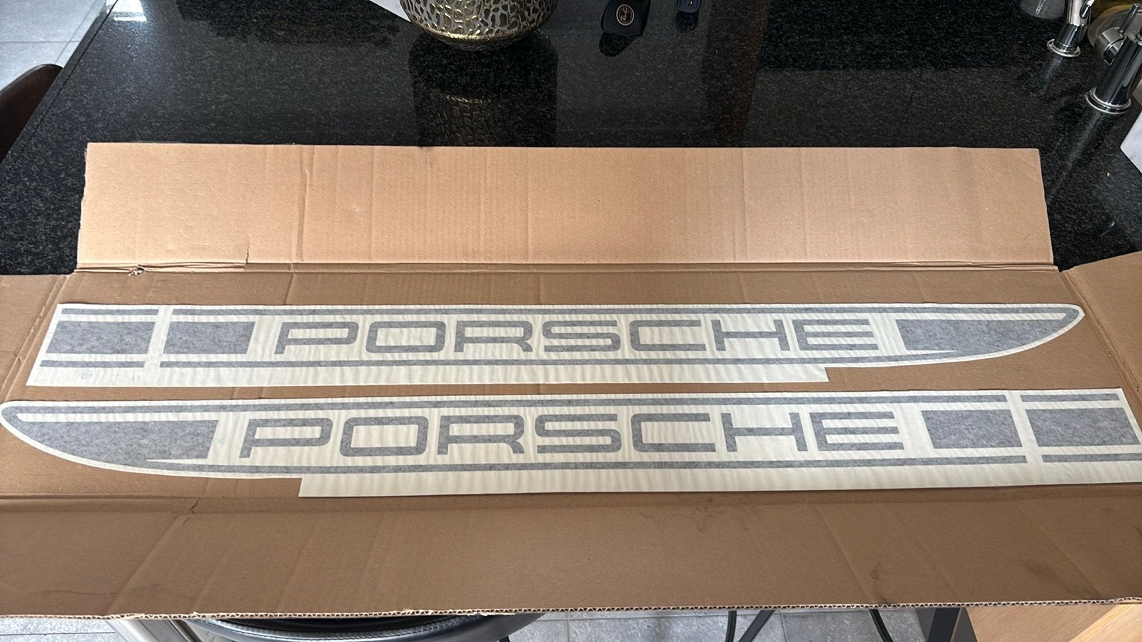 Porsche Zijdecalset - Origineel en Nieuw, Ophalen of Verzenden