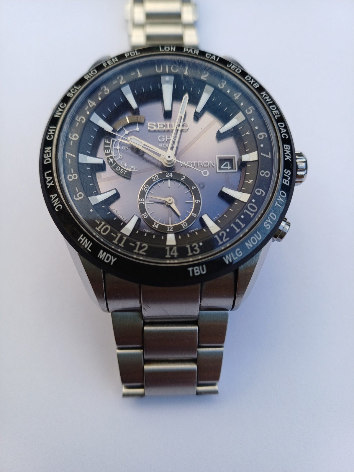 Seiko Astron GPS Solar 7X52-0AE0
Mooie en technisch bijzonde, Ophalen of Verzenden, Staal, Seiko