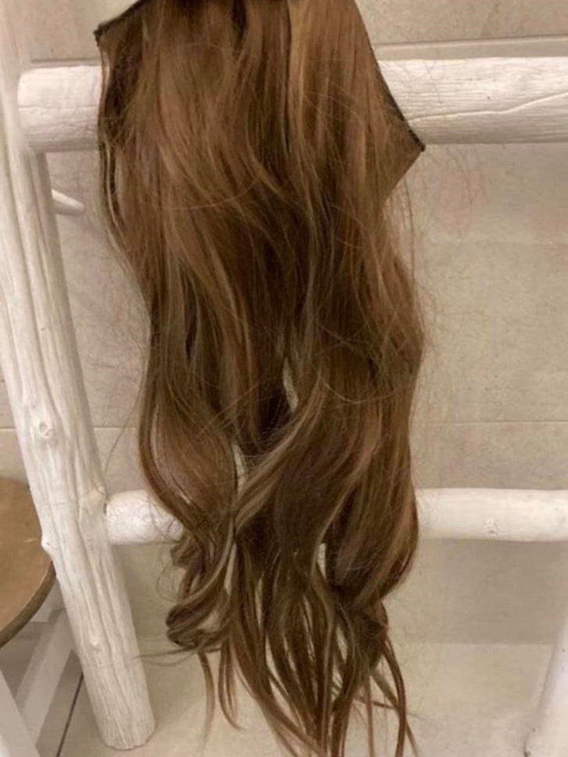 Haarverlening - extensions - haarwerk, Ophalen of Verzenden, Zo goed als nieuw, Pruik of Haarverlenging