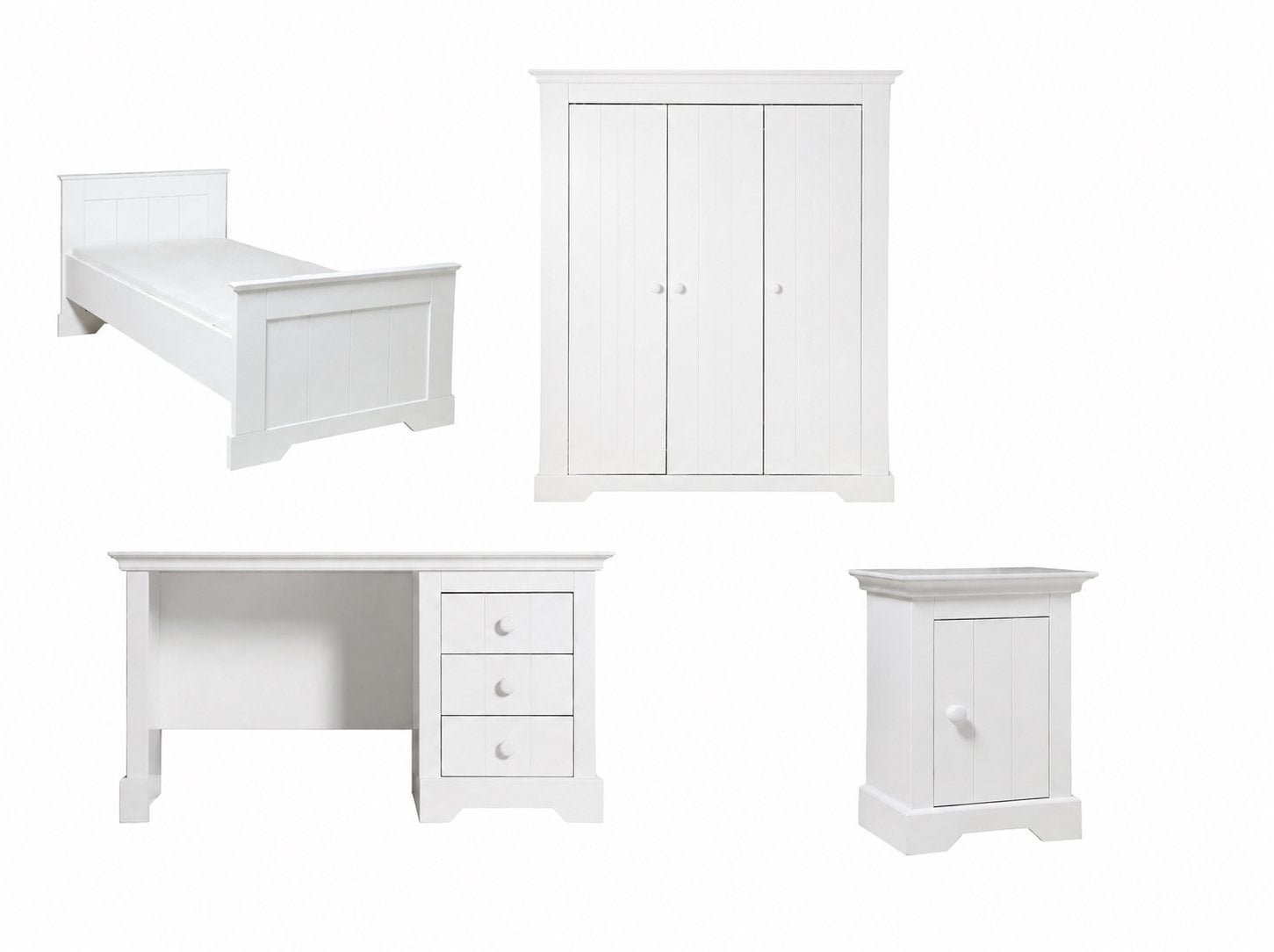 Tiener slaapkamer, Ophalen, Gebruikt, Eenpersoons, Landelijk/klassiek