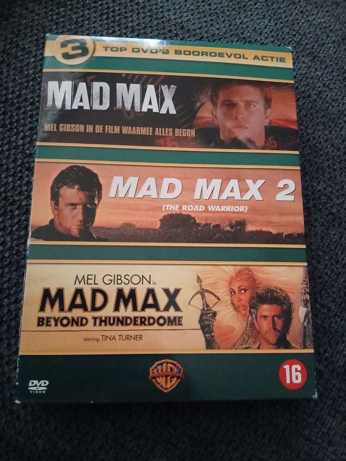 Mad Max Trilogie DVD Boxset -, Ophalen, Vanaf 16 jaar, Nederlands, Actie