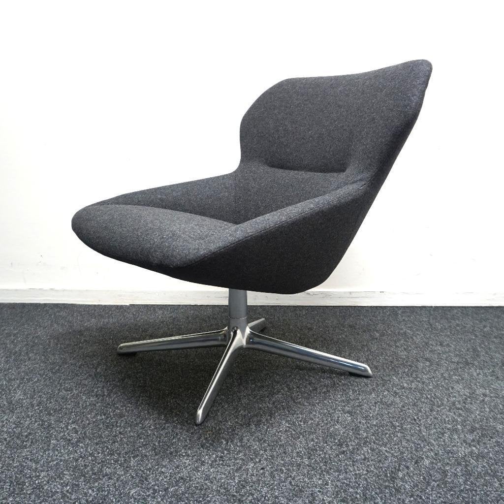 Brunner Ray Mid Back Design Fauteuils | Grijs | Stoelen, Gebruikt, -, -, 75 tot 100 cm