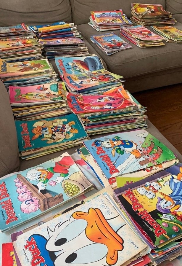 50 stuks Donald Duck stripboeken, Boeken, Meerdere stripboeken, Ophalen of Verzenden, Gelezen