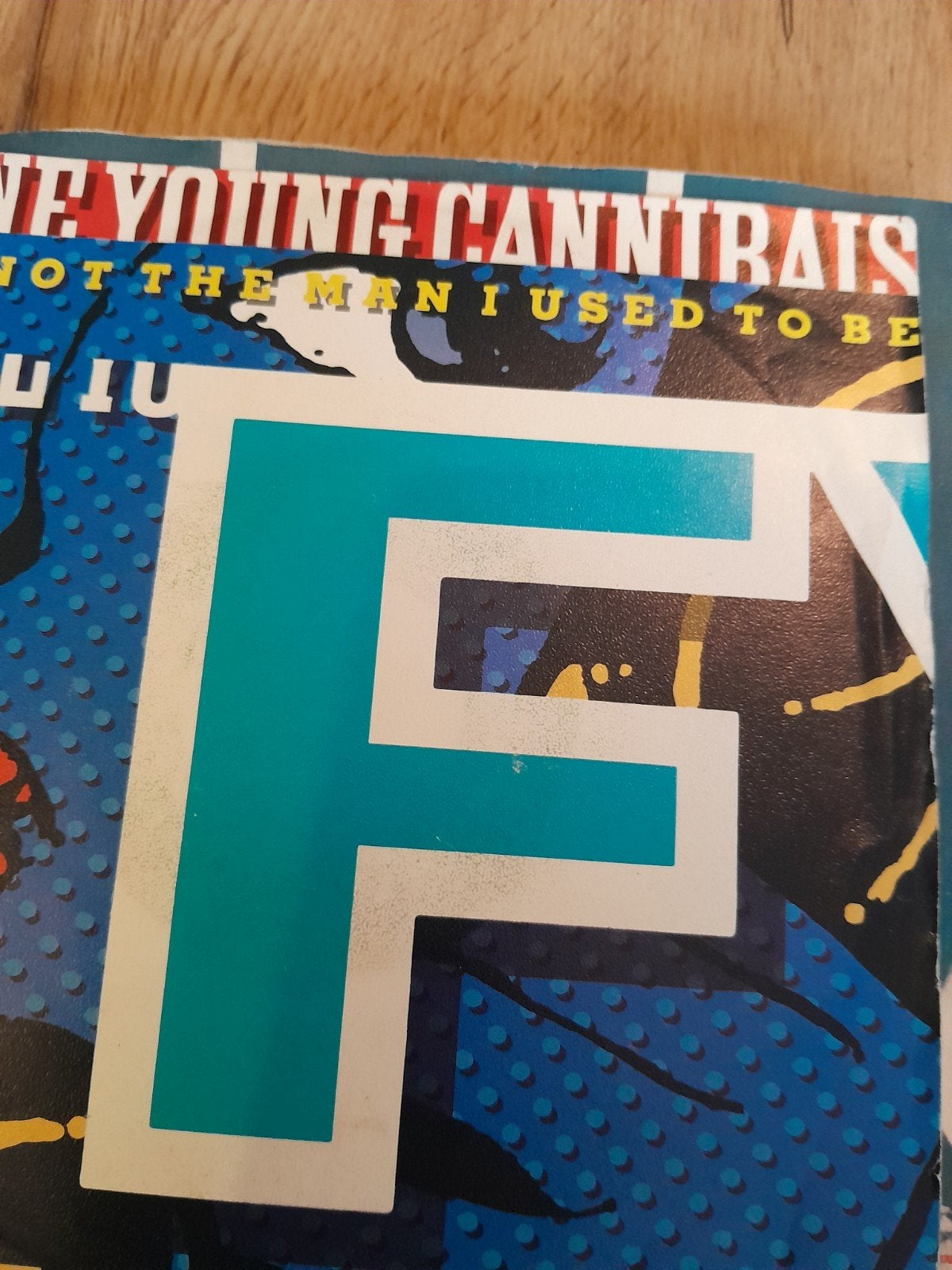 fini young cannibals 7inch l,m not the man l used to be, Ophalen of Verzenden, Zo goed als nieuw, Pop