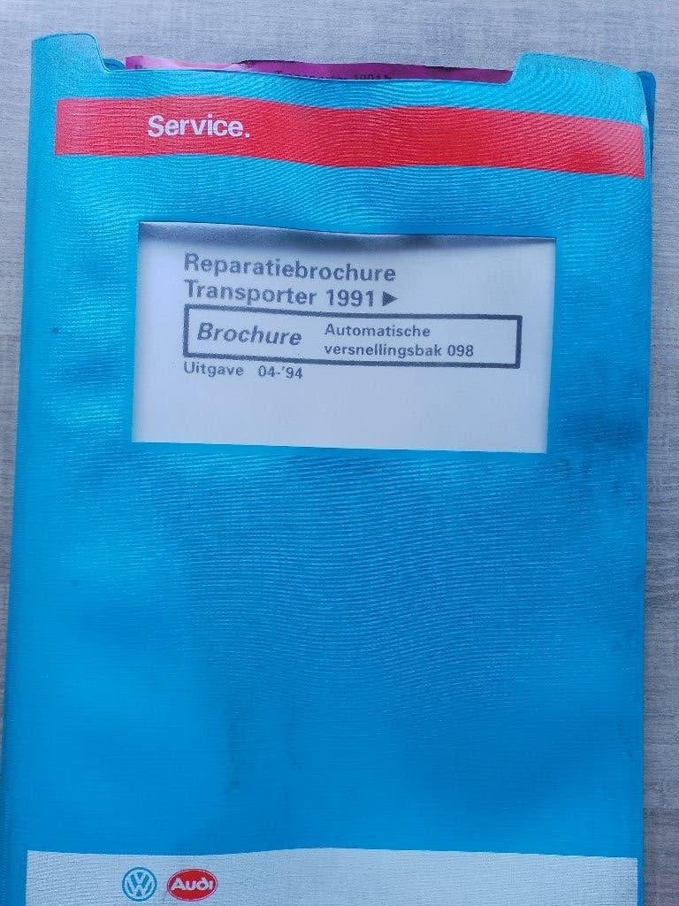Vw Transporter T4 dealer werkplaatsboek Automaatbak 098, Ophalen of Verzenden, Gelezen, Volkswagen