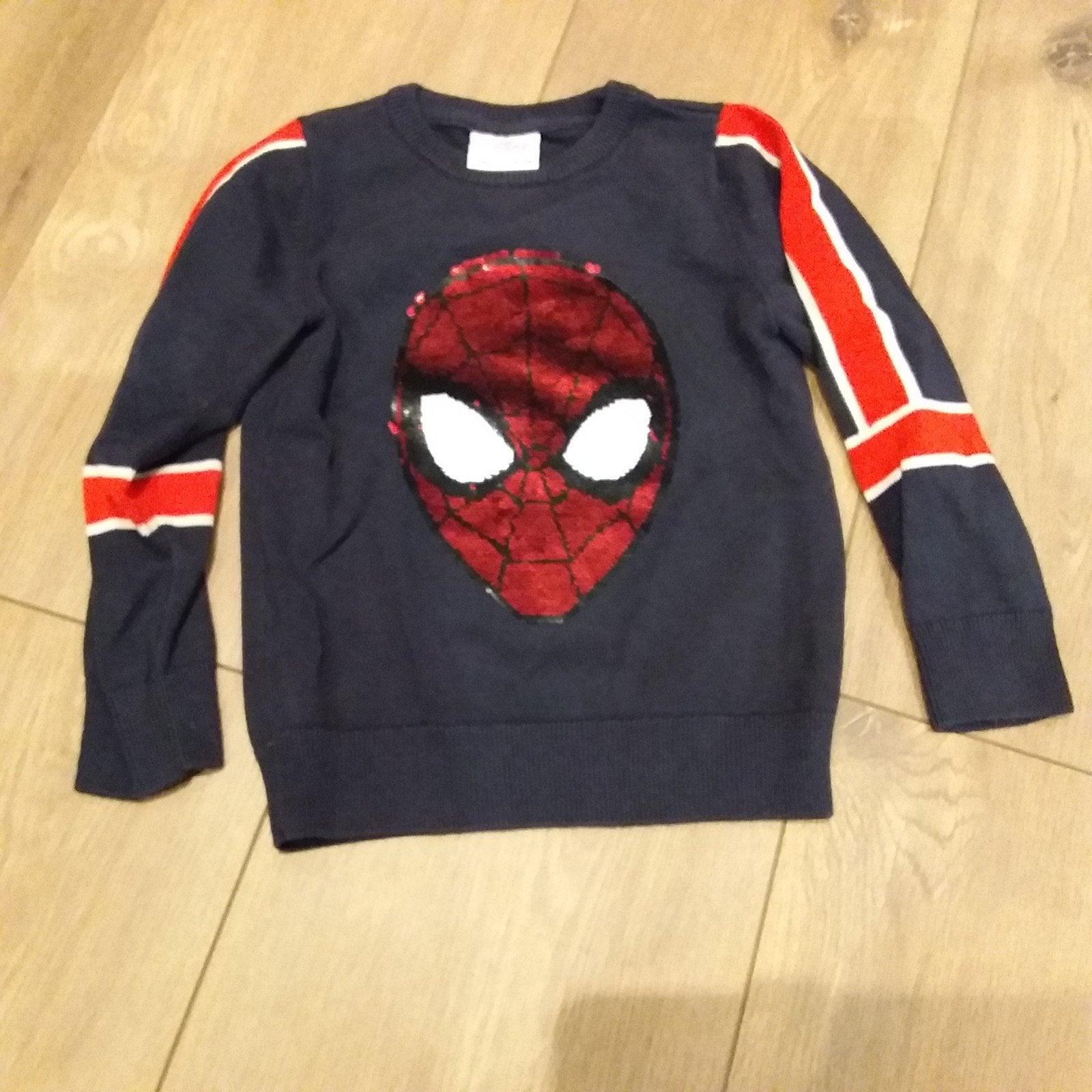 Truitje spiderman, Kinderen en Baby's, Kinderkleding | Maat 116, Ophalen of Verzenden, Zo goed als nieuw, Jongen, Trui of Vest