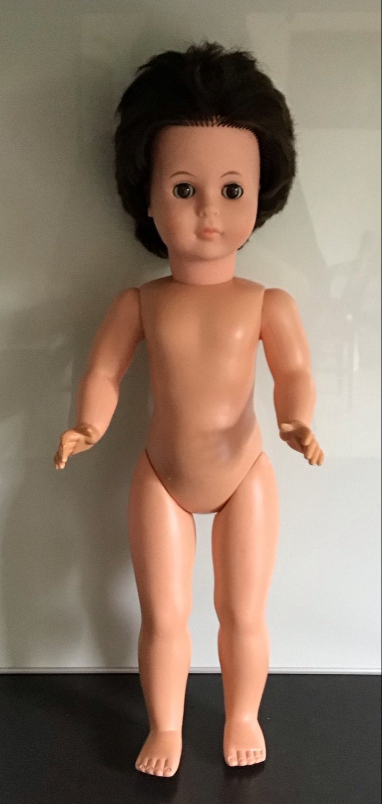 Vintage pop Hans Volk (HV) jaren 60/70 - 53 cm, Ophalen of Verzenden, Gebruikt, Pop