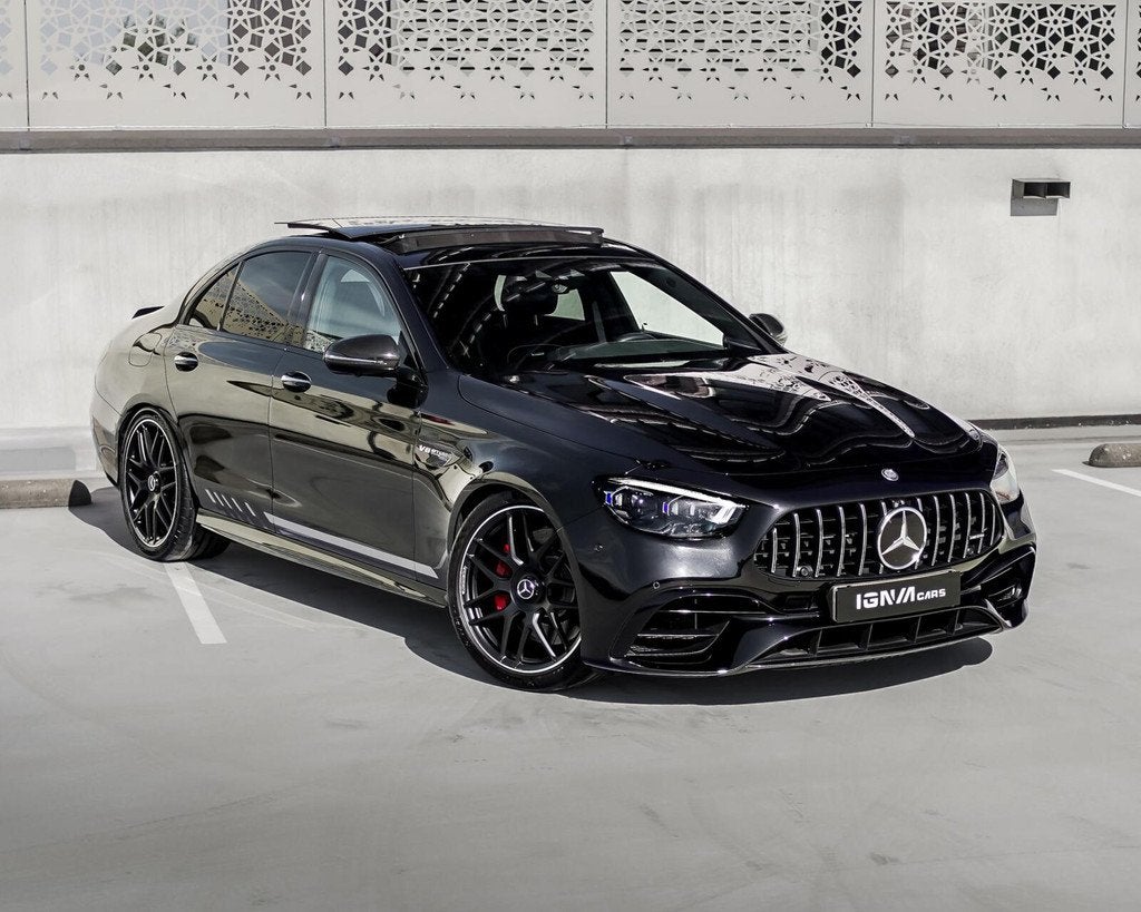 Mercedes-AMG E63s 4M+ | PANO | SPORTCAT | BURMESTER | CARBON, Auto's, Mercedes-Benz, Bedrijf, Te koop, E-Klasse, 360° camera, 4x4