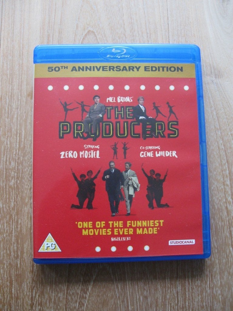 Blu-ray The Producers (1967) (UK) Gene Wilder Mel Brooks, Engels, Film, Engels, Ophalen of Verzenden