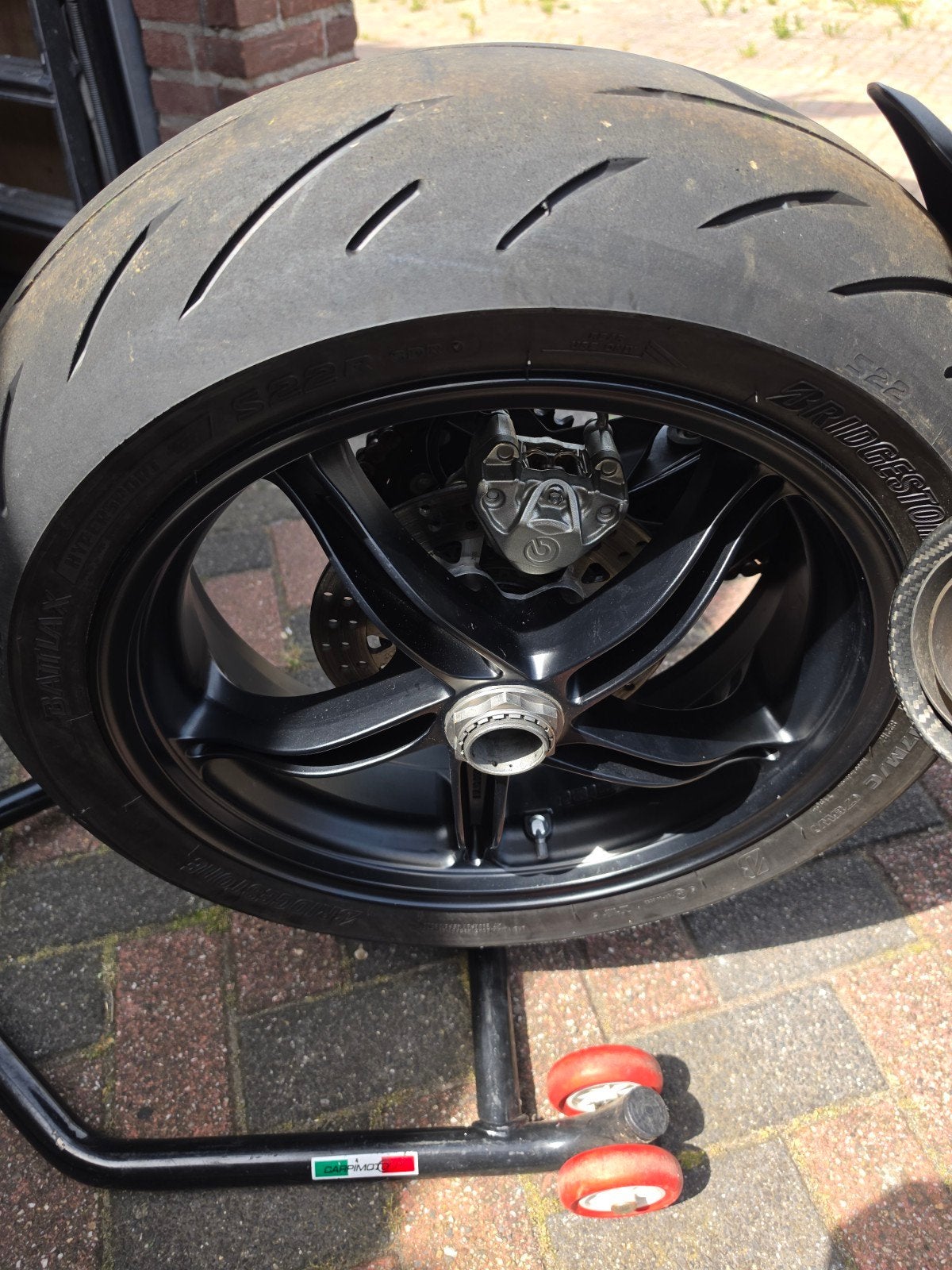 Ktm 1290 superduke r 2020 gen 3 achterwiel+ bamd zgan, Motoren, Ophalen of Verzenden