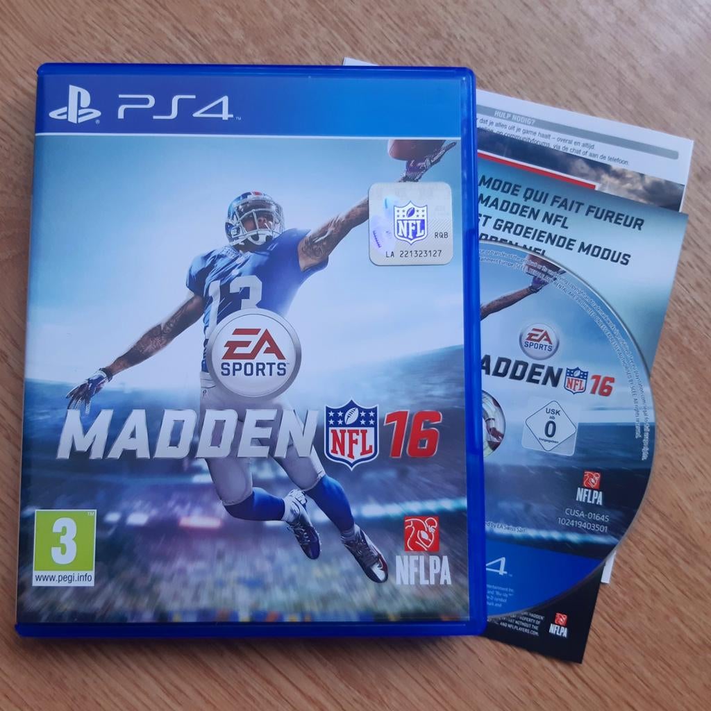 Madden 16 NFL - PS4, Spelcomputers en Games, Games | Sony PlayStation 4, Ophalen of Verzenden, Sport
