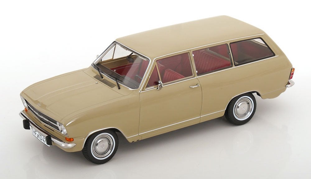 Opel Kadett B Caravan 1972 Beige 1-18 Touring Models Limited, Overige merken, Auto, Touring Models, Ophalen of Verzenden