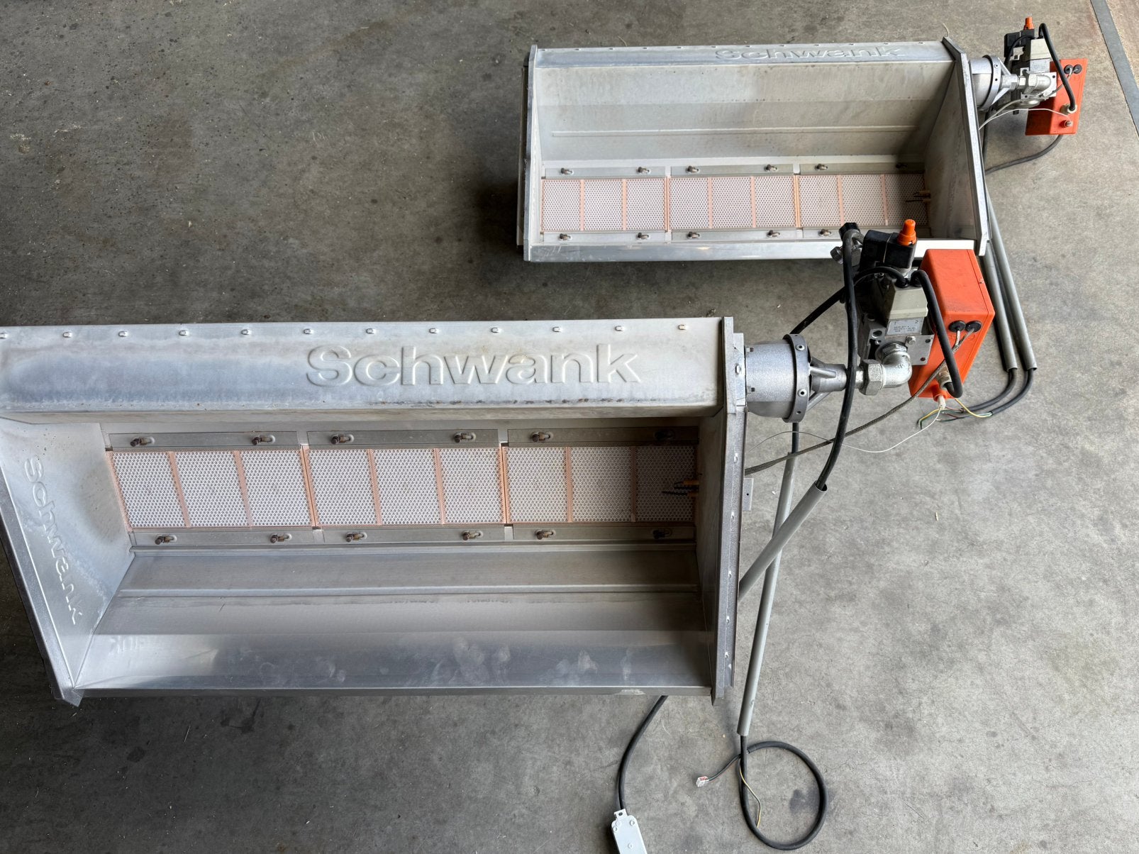 Schwank professionele gasheaters Primo 15DR  16,5kW, Tuin en Terras, Ophalen, Gebruikt, Gas, Wand