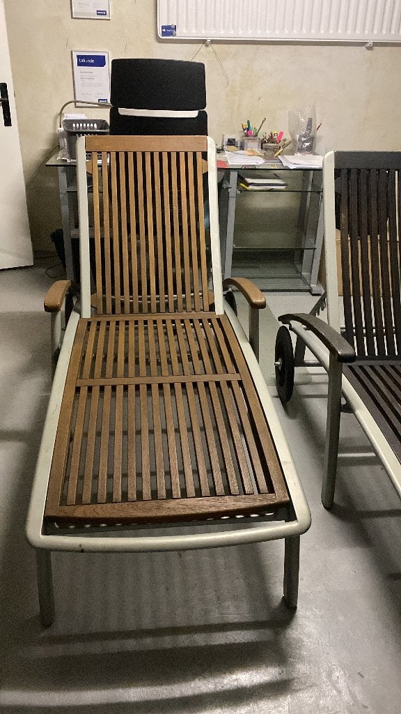 Mesch tuinset, Ophalen, Gebruikt, Hout, Inklapbaar