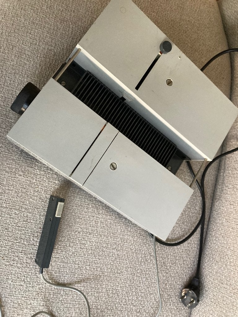 Dia projector Kindermann, Ophalen, Gebruikt