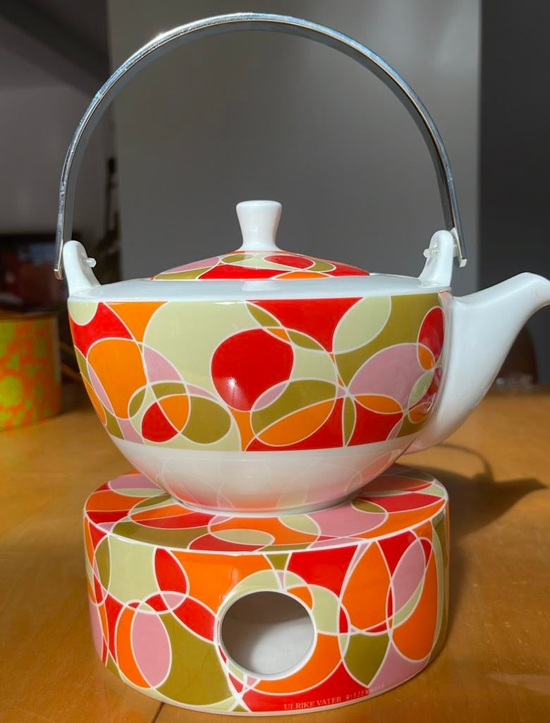 Theepot Ritzenhoff popart, Ophalen of Verzenden, Zo goed als nieuw, Overige stijlen, Overige typen