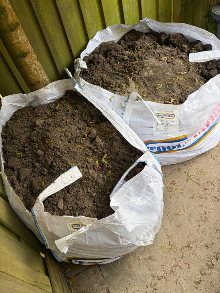 1 big bag met tuin aarde, Ophalen, Tuinaarde