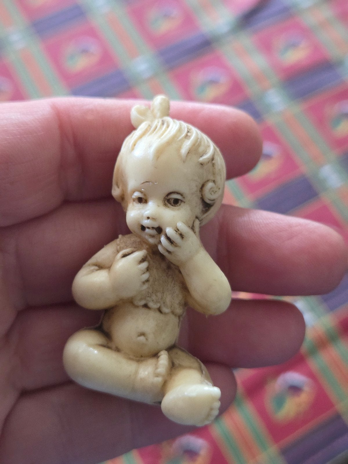 Oud popje, Ophalen of Verzenden, Gebruikt