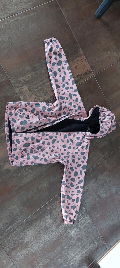Roze regenjas met stippen voor kinderen, Kinderen en Baby's, Kinderkleding | Maat 152, Gebruikt, Jongen of Meisje, Ophalen of Verzenden