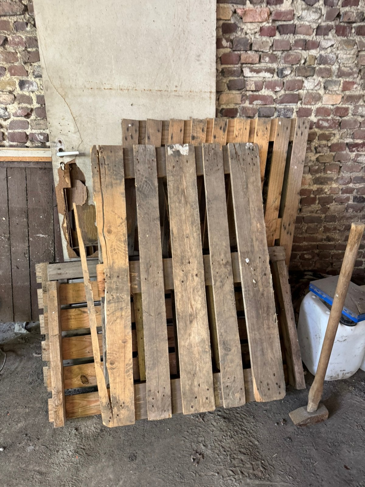 Pallets, Ophalen of Verzenden, Zo goed als nieuw, Pallet, Minder dan 200 cm