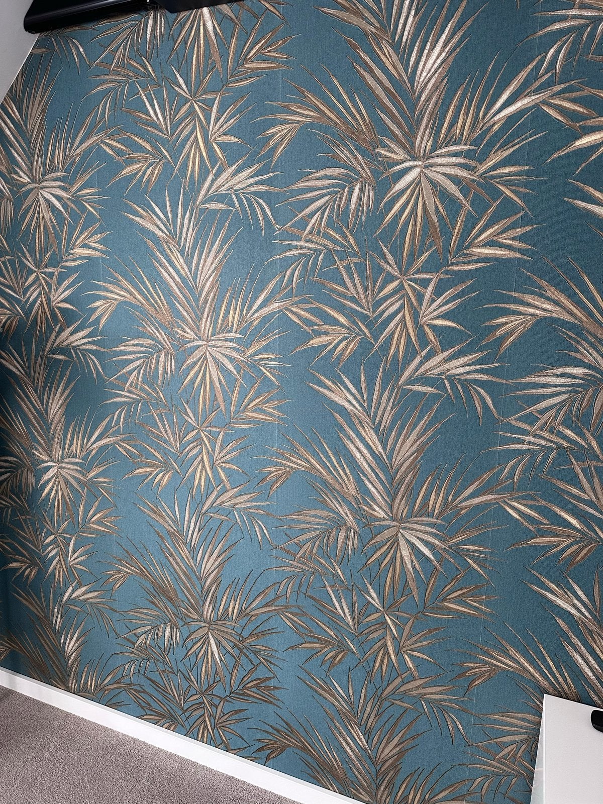 Nieuwe rol hooked on walls Tropical Weave behang (18817), Bladeren, Natuurlijk, Overige merken, Ophalen of Verzenden