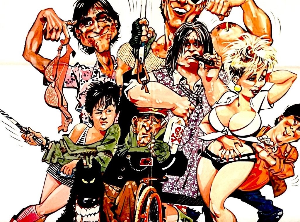 Flodder (1986) - Originele filmposter, Verzamelen, Posters, Verzenden, Gebruikt, A1 t/m A3, Film en Tv