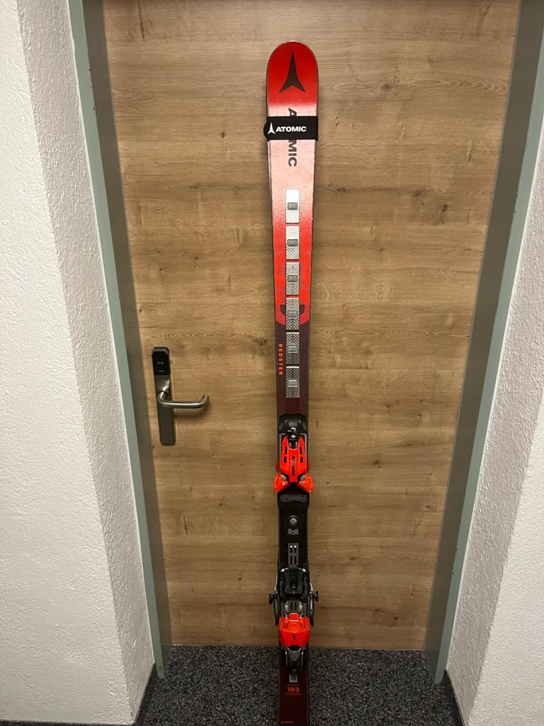 Atomic G9 RS 183 cm ski's met X16 binding, 180 cm of meer, Ophalen of Verzenden, Zo goed als nieuw, Atomic