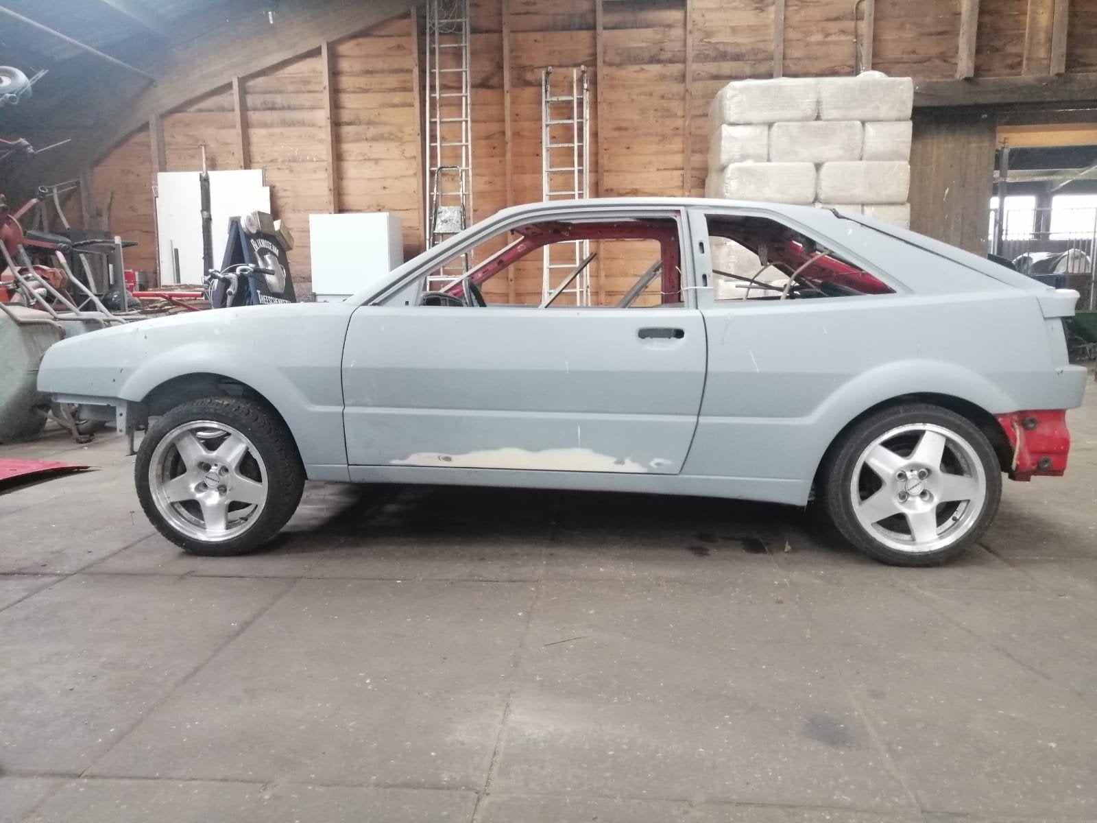Vw corrado g60 schuurvondst project, Ophalen, Gebruikt