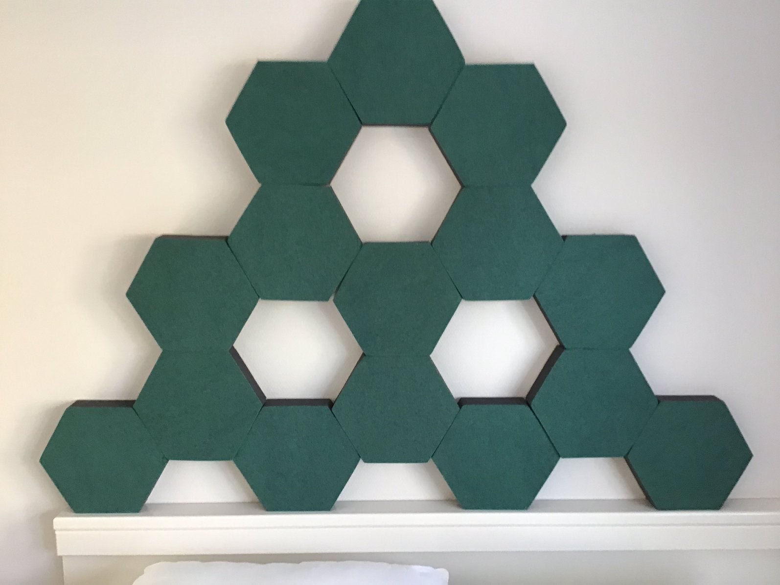 20 x Akoestische Panelen Zelfklevende Geluidsisolatie., Ophalen, Groen, Nieuw, Kunststof