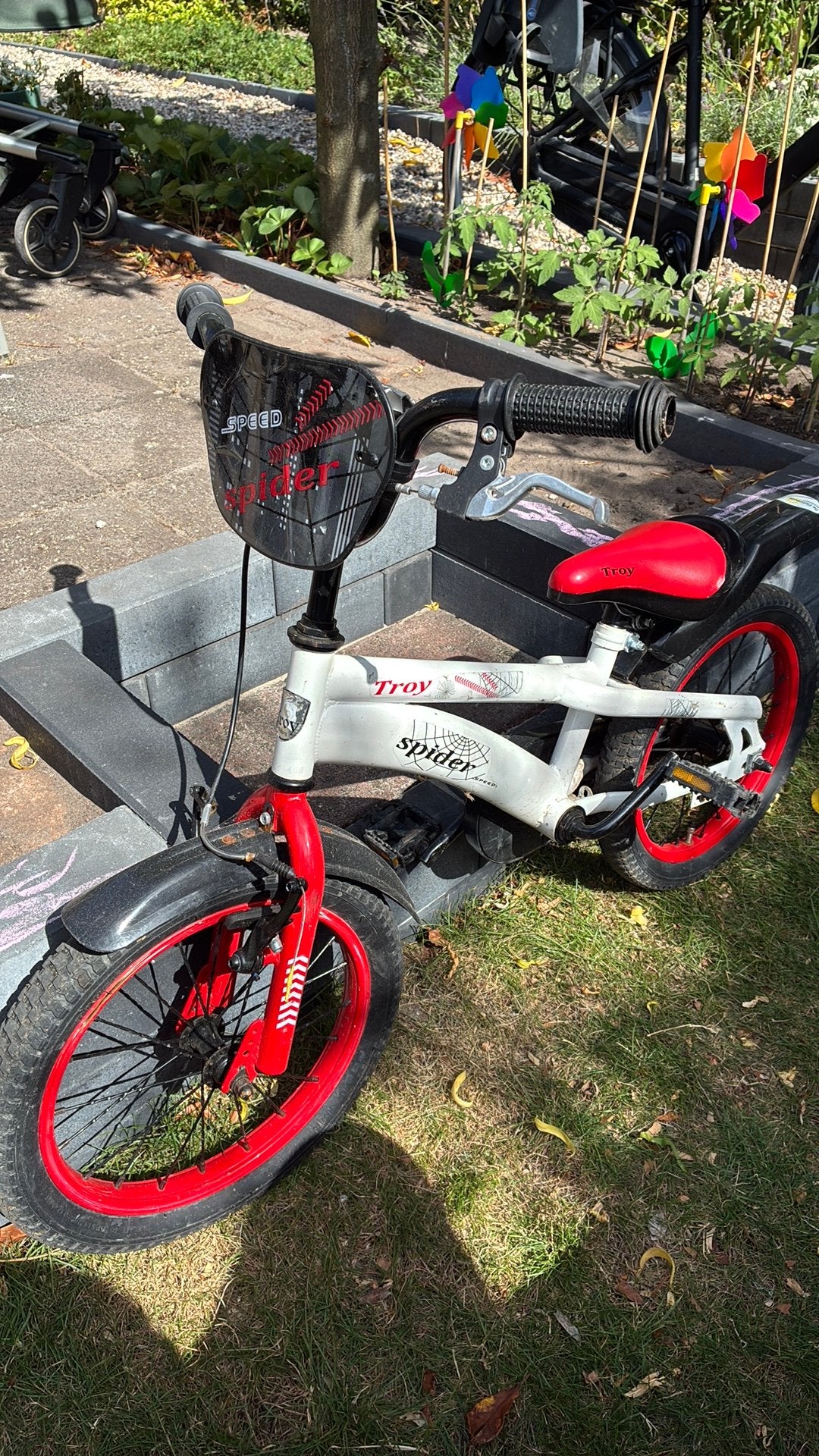 Kinderfiets 16 inch, Ophalen, Zo goed als nieuw, 16 tot 20 inch, Zijwieltjes