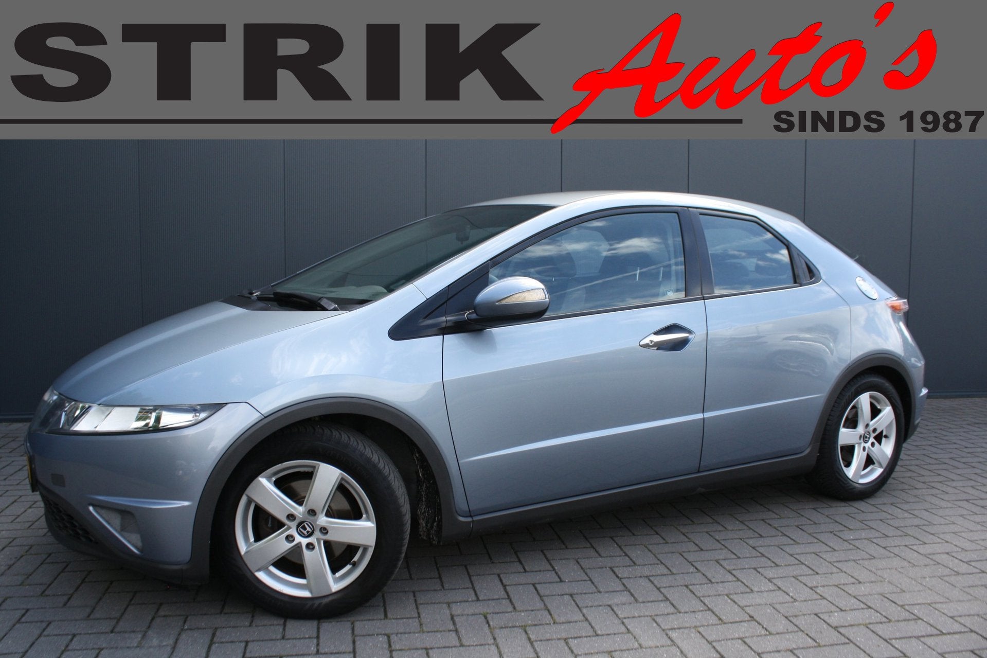 Honda Civic 1.4 Comfort - AUTOMAAT - AIRCO, Auto's, 83 pk, Stof, Gebruikt, Zwart