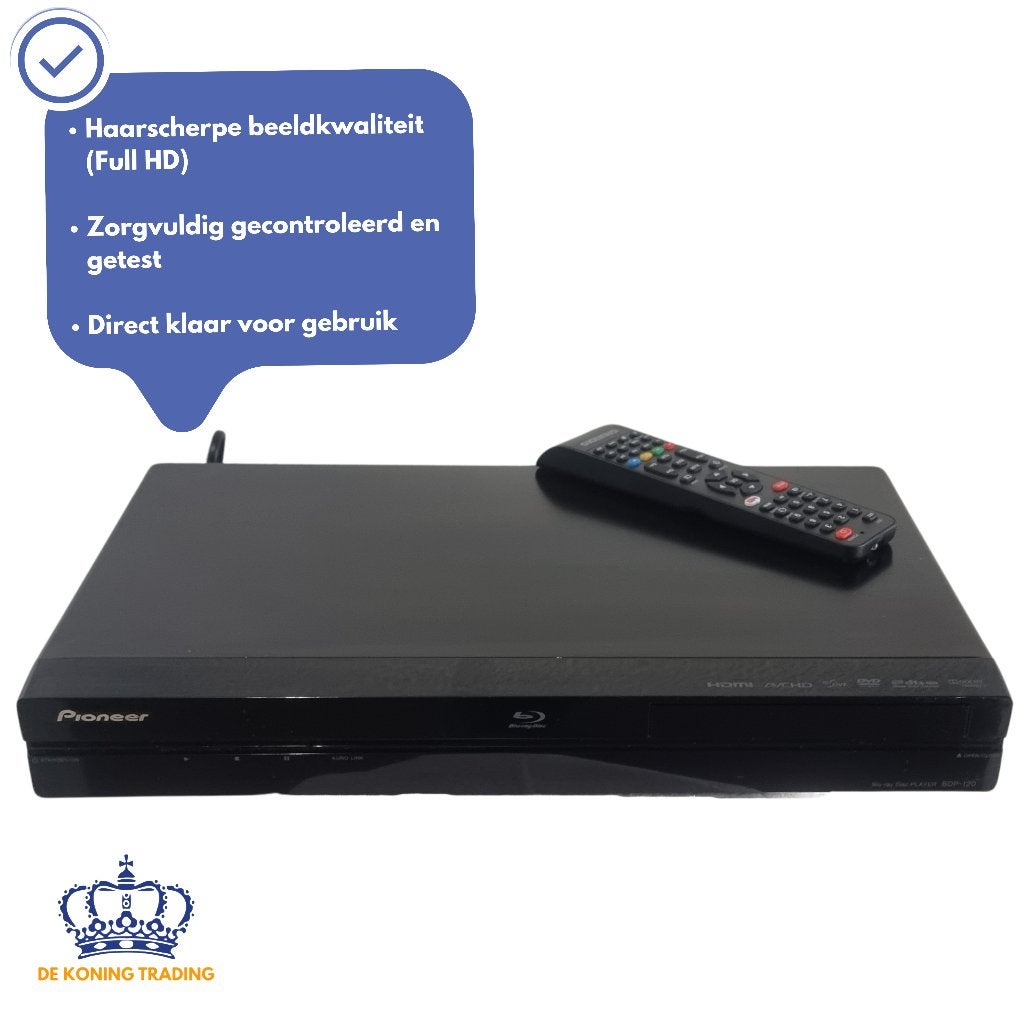 Pioneer BDP-120 | Blu Ray Speler | DVD Speler | Bluray, Audio, Tv en Foto, Blu-ray-spelers, Overige merken, Pioneer, Pioneer, Verzenden