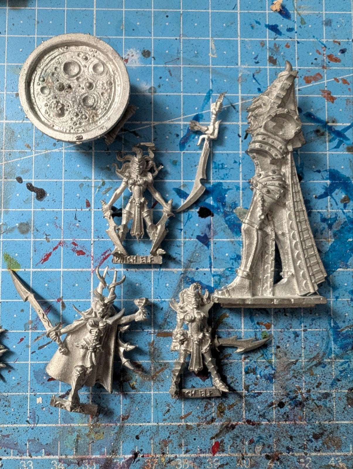 Incomplete Warhammer 40K figuren en terrein, Ophalen of Verzenden, Gebruikt, Warhammer 40000, Figuurtje(s)