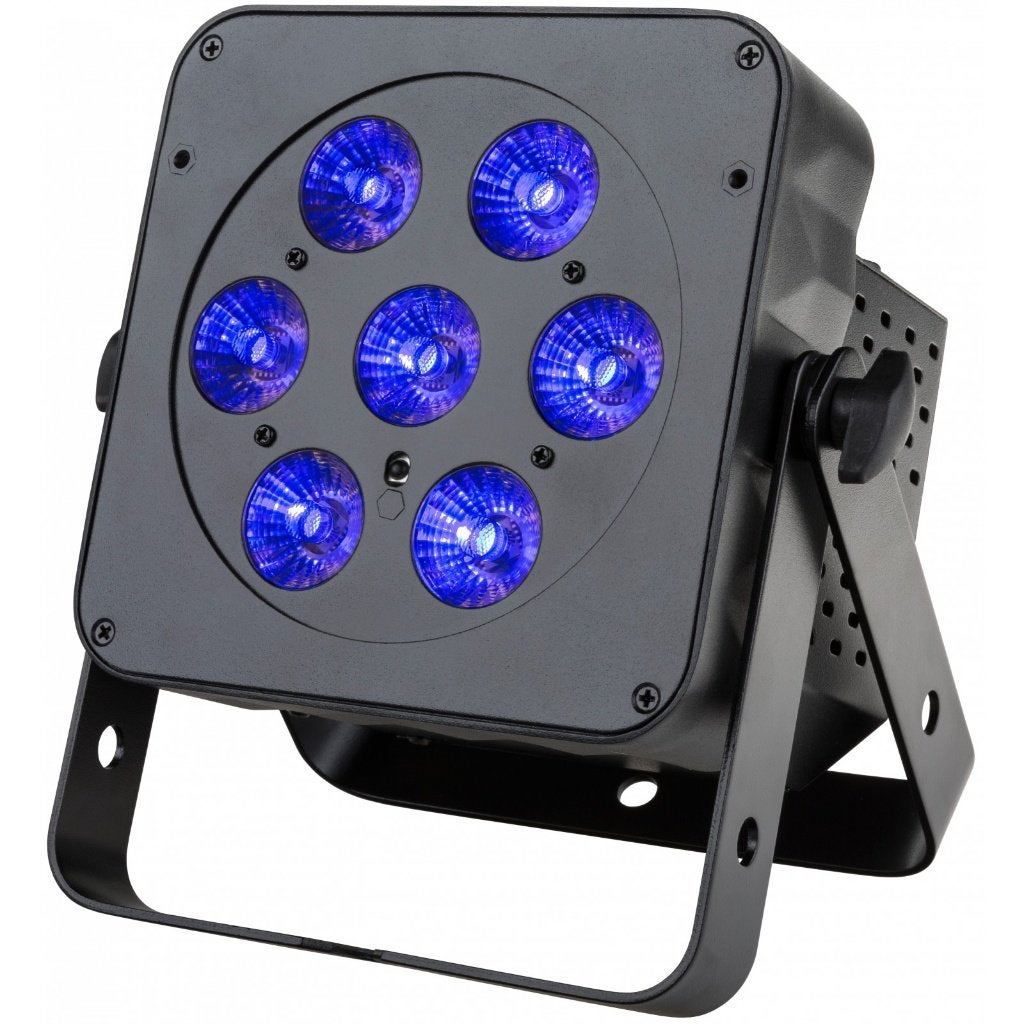 JB Systems LED PLANO 6in1 - 7 RGBWA + UV leds van 12W, Geluidgestuurd, ., Nieuw, Ophalen of Verzenden