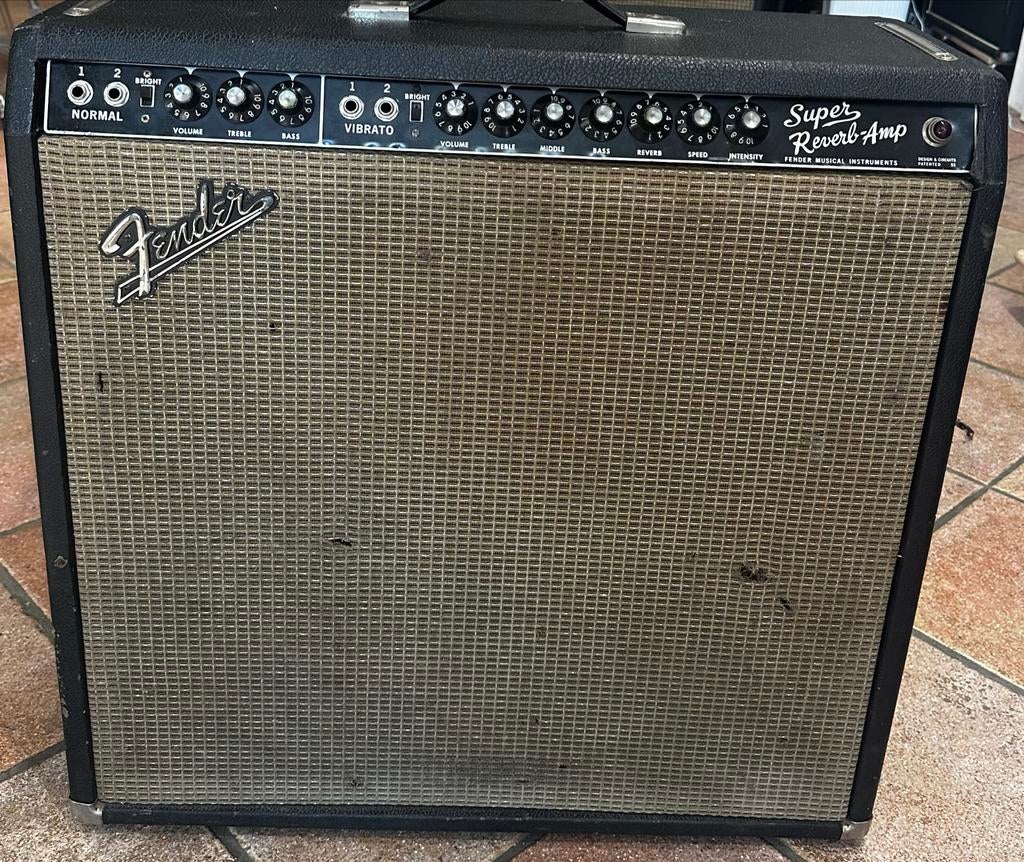 Fender Super Reverb 1965, Muziek en Instrumenten, Ophalen of Verzenden, Gebruikt, Gitaar, Minder dan 50 watt