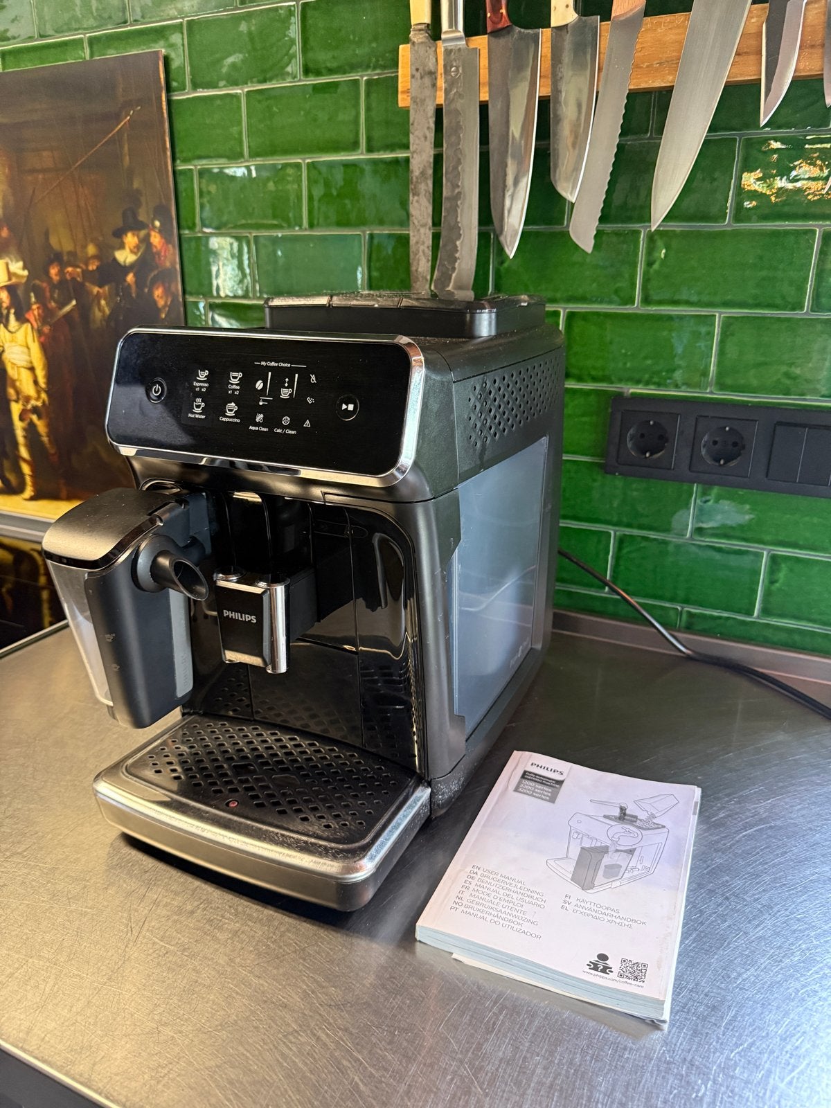 Philips 2200 EP2231/40 Volautomatische Koffiemachine, Witgoed en Apparatuur, Koffiezetapparaten, Ophalen, Afneembaar waterreservoir