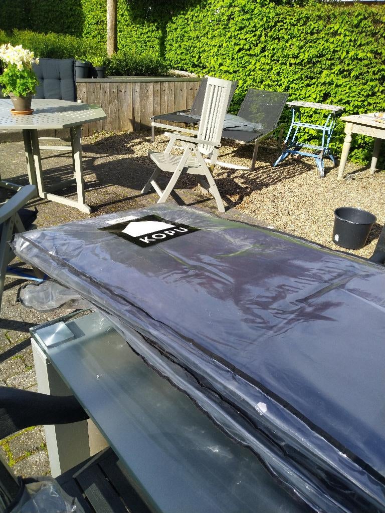 tuinmeubelset, Ophalen, 4 zitplaatsen, Teakhout, Zo goed als nieuw