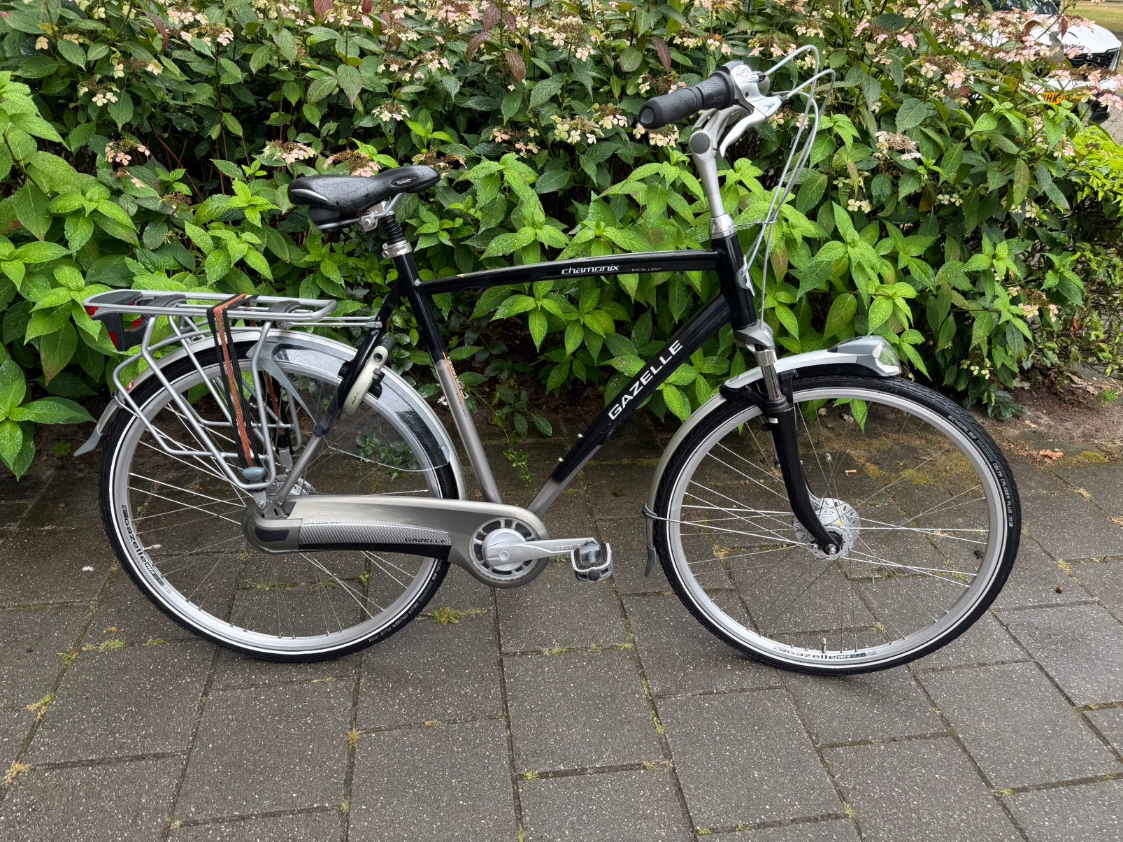 PRACHTIGE Gazelle Chamonix Excellen 61cm 8 versn, Ophalen, Versnellingen, Zo goed als nieuw, 57 tot 61 cm