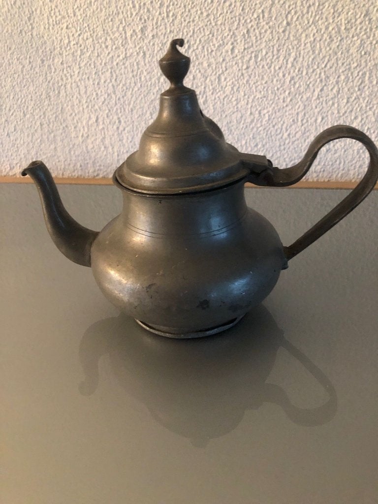 antiek tin, Ophalen of Verzenden