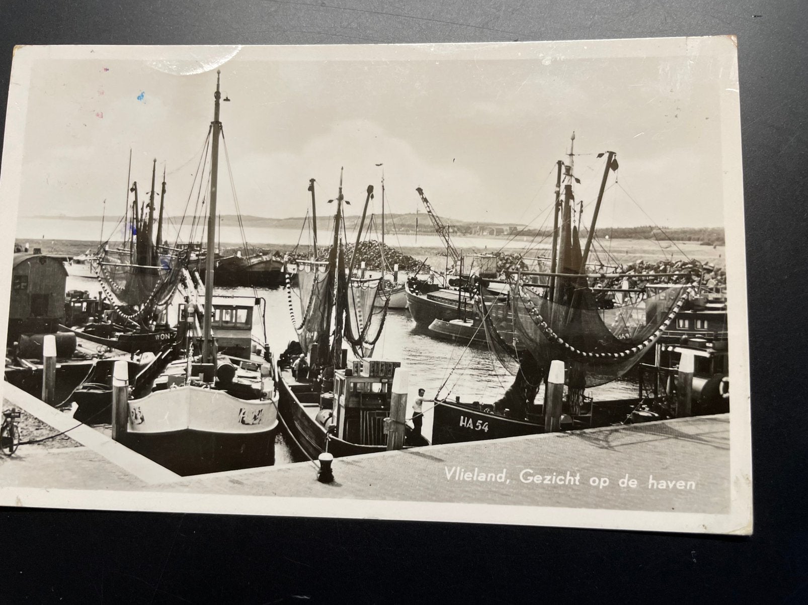 Vlieland.  Schepen, Ophalen of Verzenden, 1940 tot 1960, Gelopen, Waddeneilanden