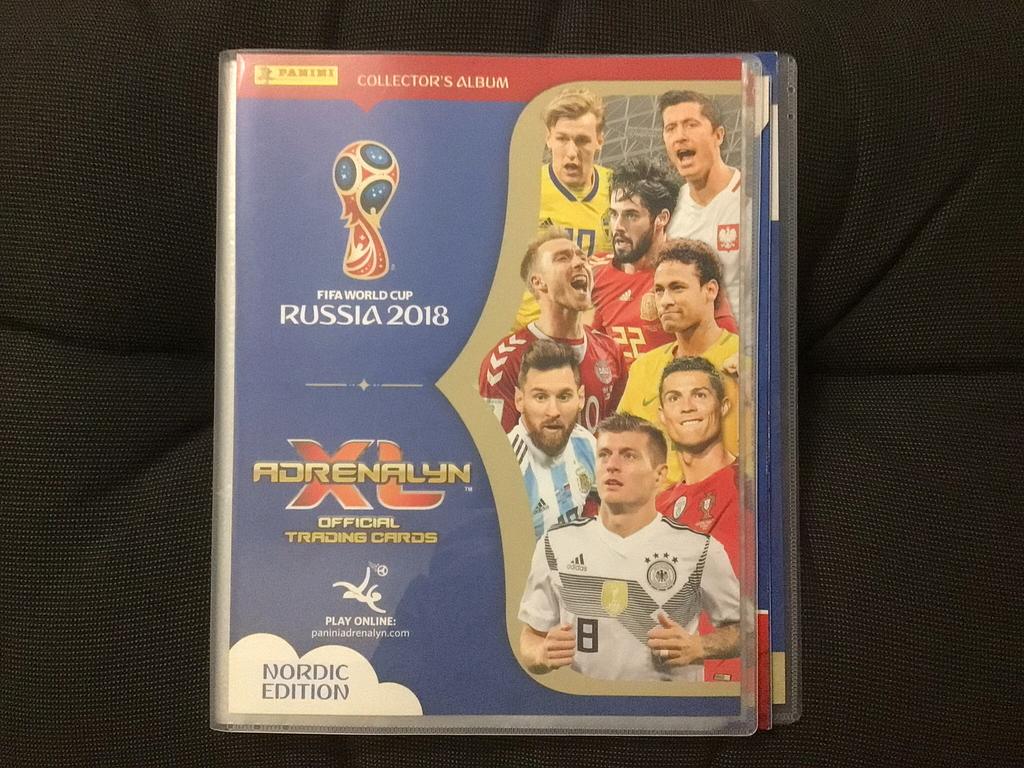 Panini wk 2018. Russia, Verzenden, Zo goed als nieuw, Meerdere stickers