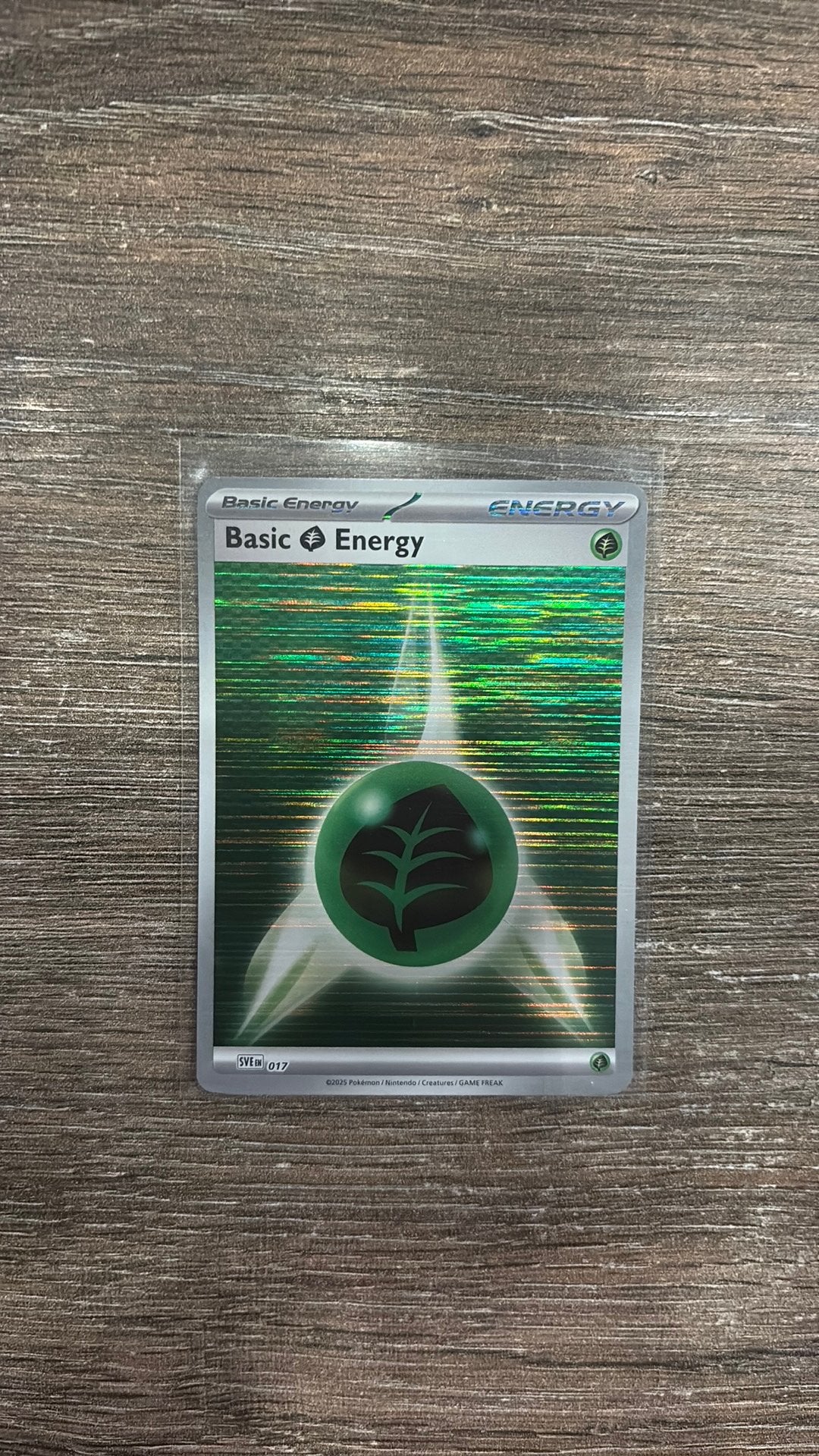 SVE Grass Energy 017 Reverse holo, Ophalen of Verzenden, Zo goed als nieuw