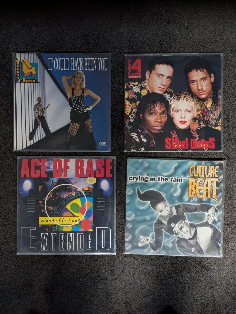 10x Eurodance vinyl, Ophalen, Zo goed als nieuw, 12 inch