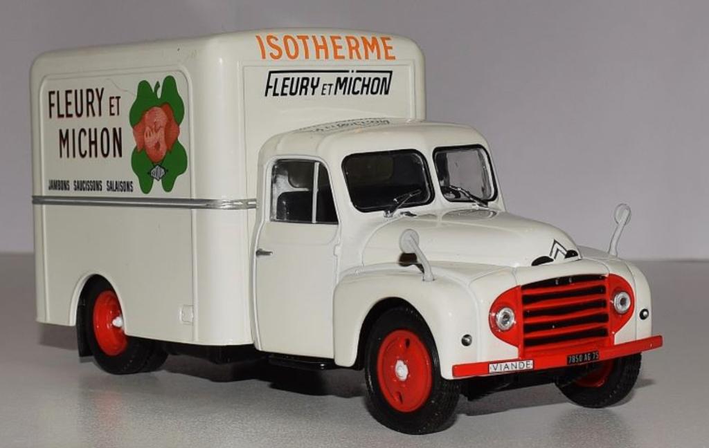 Citroen U23 Fourgon 1954 Michon 1/43 Utilitaires Citroen 31, Verzenden, Nieuw, Auto, Overige merken